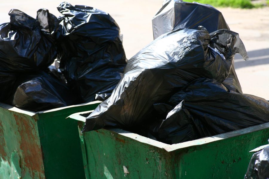 Pressure Washing Trash Enclosures