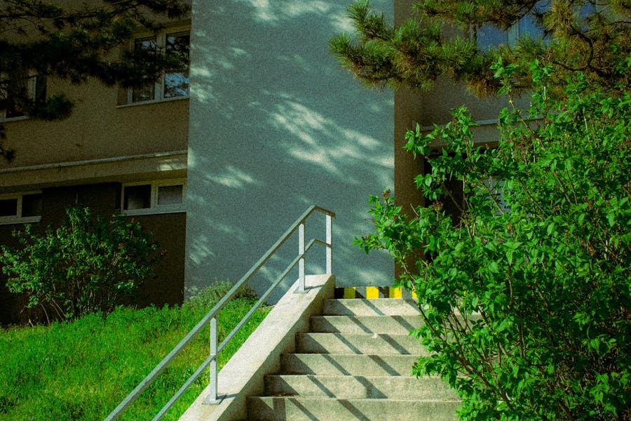 clean your outside stairwells
