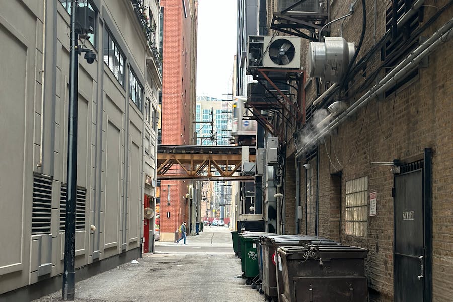 cleaning trash enclosure areas